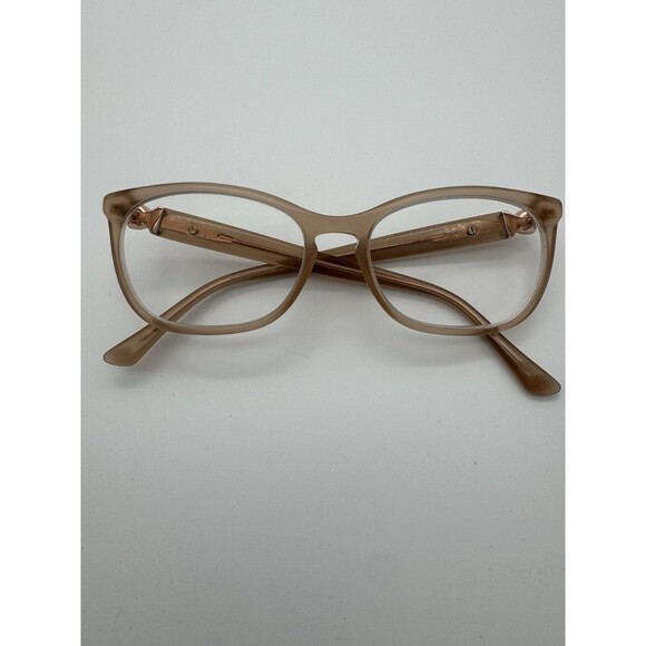 Jimmy Choo JC317 09Q 54 BROWN Women's Eyewear Frames Jeweled Rhinestone - Picture 5 of 7